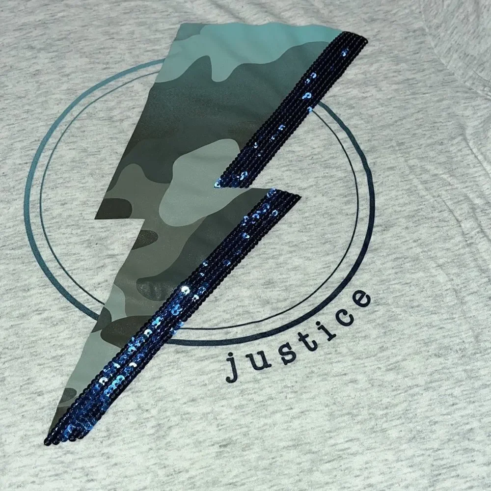 Justice Long Sleeve Graphic Tee